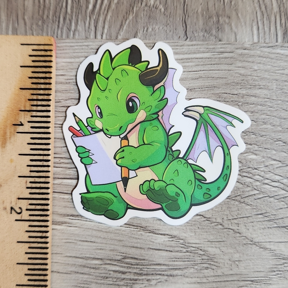 10/$10 Dinosaur Sticker Cartoon Jurassic Colorful Playful Decal